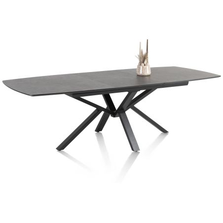 Palace, table a rallonge 190 (+ 60 cm.) x 110 cm. - pied centrale - Henders and Hazel