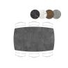 Palace, table de bar 180 x 110 cm - pied central (hauteur 92 cm) - Henders and Hazel