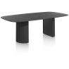 Pavie, table - ovale - 270 x 120 cm. (pied en bois) - Henders and Hazel