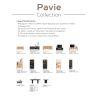 Pavie, table - ovale - 270 x 120 cm. (pied en bois) - Henders and Hazel