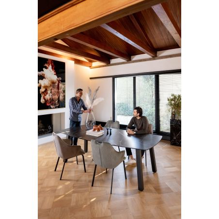 Palace, table 270 x 115 cm. - 4-pieds - Henders and Hazel