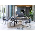 Palace, table 270 x 115 cm. - pied centrale - Henders and Hazel
