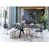 Palace, table 270 x 115 cm. - pied centrale - Henders and Hazel