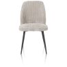 Leonidas, chaise - cadre rough off black - tissu Rivas (knock down) - Henders and Hazel