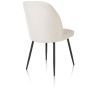 Leonidas, chaise - cadre rough off black - tissu Rivas (knock down) - Henders and Hazel