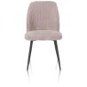 Leonidas, chaise - cadre rough off black - tissu Rivas (knock down) - Henders and Hazel