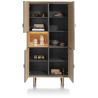 Shimanto, armoire 100 cm - 4-portes + 1-niche (+ LED) - Henders and Hazel