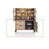 Pavarotti, buffet 140 cm. - 1-porte + 2-tiroirs - Henders and Hazel