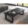 Table basse GABRIEL DARK en décor chêne noir