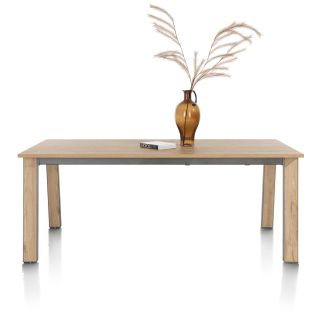 Delmonte, table a rallonge 150 (+60 cm.) x 120 cm- Henders and Hazel