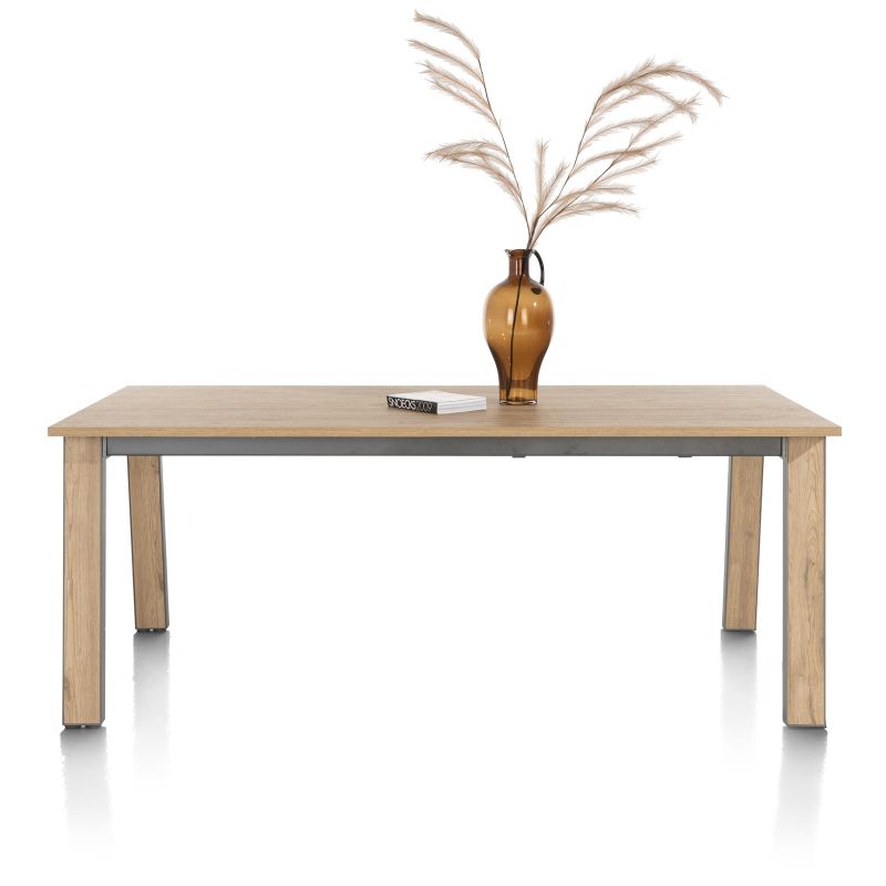 Delmonte, table a rallonge 150 (+60 cm.) x 120 cm- Henders and Hazel