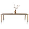 Delmonte, table a rallonge 150 (+60 cm.) x 120 cm- Henders and Hazel