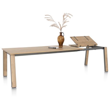 Delmonte, table a rallonge 150 (+60 cm.) x 120 cm- Henders and Hazel
