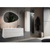 Colonne suspendue HESTIA pour salle de bain endécor blanc brillant
