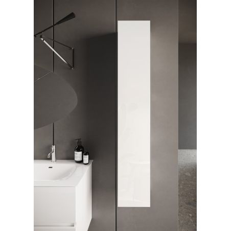 Colonne suspendue HESTIA pour salle de bain endécor blanc brillant