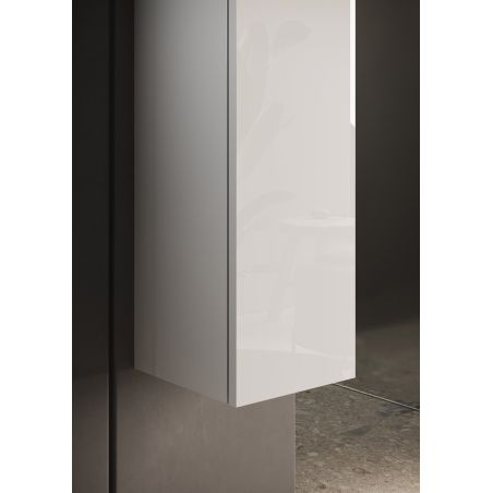 Colonne suspendue HESTIA pour salle de bain endécor blanc brillant