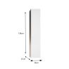 Colonne suspendue HESTIA pour salle de bain endécor blanc brillant