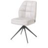 Bell, chaise - pietement graphite - pivotante - confort ressorts - Calabria