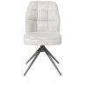 Bell, chaise - pietement graphite - pivotante - confort ressorts - Calabria