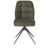 Bell, chaise - pietement graphite - pivotante - confort ressorts - Calabria