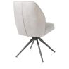 Bell, chaise - pietement graphite - pivotante - confort ressorts - combination Calabria / Vada - Henders and Hazel