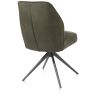 Bell, chaise - pietement graphite - pivotante - confort ressorts - combination Calabria / Vada - Henders and Hazel