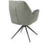 Bell, chaise a accoudoirs - pietement graphite - pivotante - confort ressorts - Calabria - Henders and Hazel
