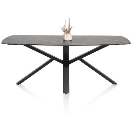 Palace, table 270 x 115 cm. - pied centrale - Henders and Hazel