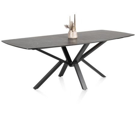 Palace, table 270 x 115 cm. - pied centrale - Henders and Hazel