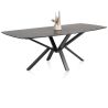 Palace, table 270 x 115 cm. - pied centrale - Henders and Hazel