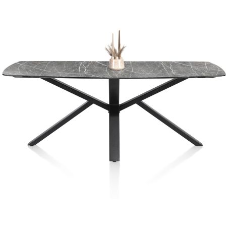 Palace, table 270 x 115 cm. - pied centrale - Henders and Hazel