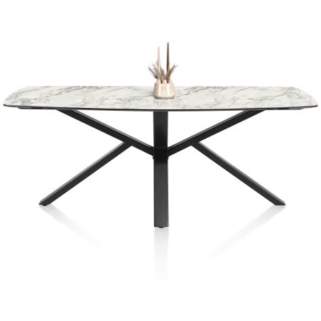 Palace, table 270 x 115 cm. - pied centrale - Henders and Hazel