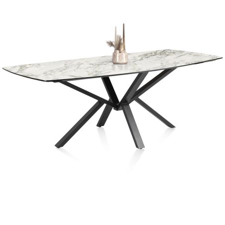 Palace, table 270 x 115 cm. - pied centrale - Henders and Hazel
