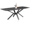 Palace, table 270 x 115 cm. - pied centrale - Henders and Hazel