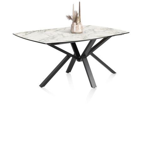 Palace, table 180 x 110 cm. - pied centrale - Henders and Hazel