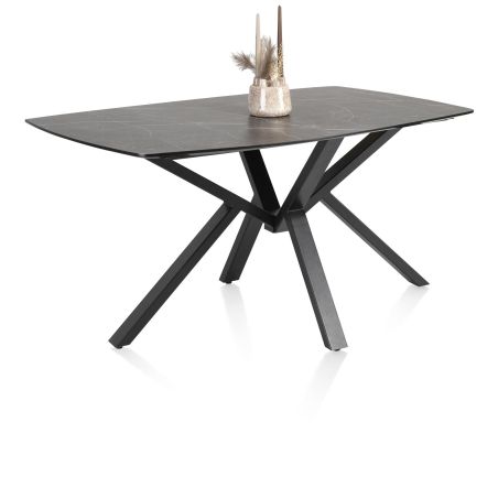 Palace, table 210 x 110 cm. - pied centrale - Henders and Hazel