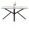Palace, table 210 x 110 cm. - pied centrale - Henders and Hazel
