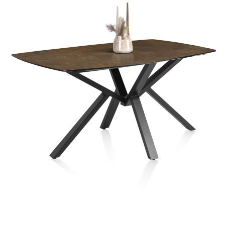 Palace, table 210 x 110 cm. - pied centrale - Henders and Hazel