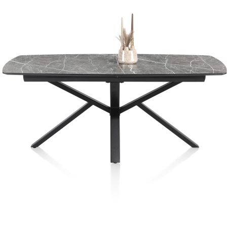 Palace, table a rallonge 190 (+ 60 cm.) x 110 cm. - pied centrale - Henders and Hazel
