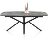 Palace, table a rallonge 190 (+ 60 cm.) x 110 cm. - pied centrale - Henders and Hazel