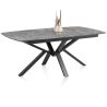 Palace, table a rallonge 190 (+ 60 cm.) x 110 cm. - pied centrale - Henders and Hazel