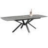 Palace, table a rallonge 190 (+ 60 cm.) x 110 cm. - pied centrale - Henders and Hazel