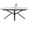 Palace, table a rallonge 190 (+ 60 cm.) x 110 cm. - pied centrale - Henders and Hazel