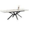 Palace, table a rallonge 190 (+ 60 cm.) x 110 cm. - pied centrale - Henders and Hazel