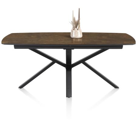 Palace, table a rallonge 190 (+ 60 cm.) x 110 cm. - pied centrale - Henders and Hazel