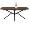 Palace, table a rallonge 190 (+ 60 cm.) x 110 cm. - pied centrale - Henders and Hazel