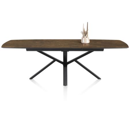 Palace, table a rallonge 190 (+ 60 cm.) x 110 cm. - pied centrale - Henders and Hazel