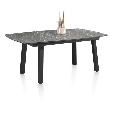 Palace, table a rallonge 160 (+ 50 cm.) x 110 cm. - 4-pieds - Henders and Hazel