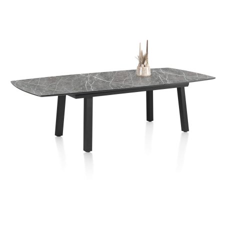 Palace, table a rallonge 160 (+ 50 cm.) x 110 cm. - 4-pieds - Henders and Hazel