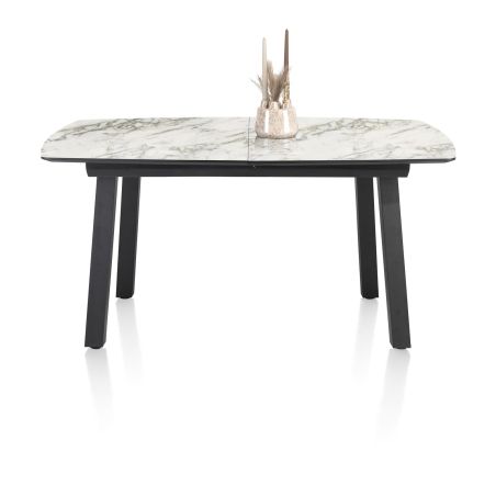 Palace, table a rallonge 160 (+ 50 cm.) x 110 cm. - 4-pieds - Henders and Hazel